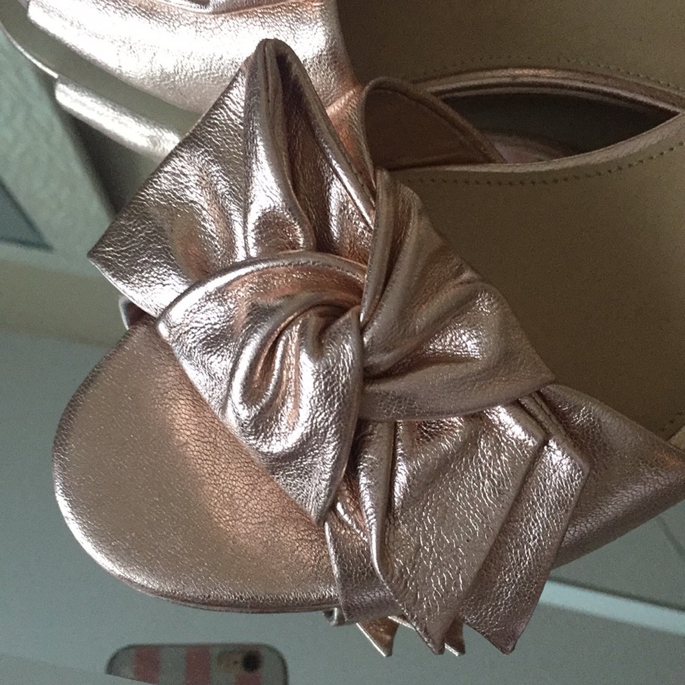 Michael Kors Metallic Sandals - Picture 2 of 6